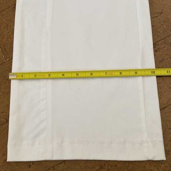 Contemporaine by Simons white nautical, sailor wide leg summer pants! Size 10 - Picture 8 of 13